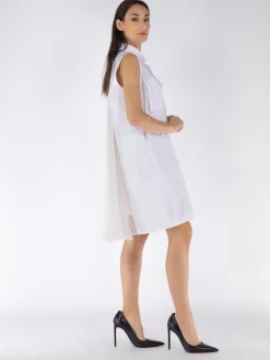 SACAI Abiti<ABITO A CAMICIA THOMAS MASON Bianco
