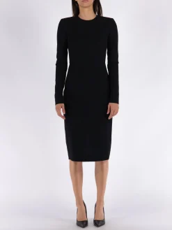 VICTORIA BECKHAM Abiti<ABITO A TUBINO Nero