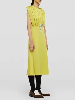 JIL SANDER Abiti<ABITO CORTO 120 Giallo