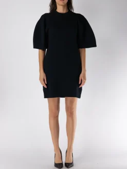 SACAI Abiti<ABITO CORTO MÉLANGE Nero