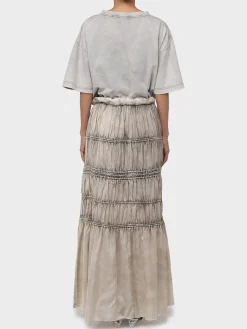 MAISON MIHARA YASUHIRO Abiti<ABITO DOCKING Beige, Grigio