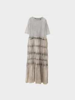 MAISON MIHARA YASUHIRO Abiti<ABITO DOCKING Beige, Grigio