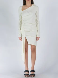 OFF-WHITE Abiti<ABITO DRAPPED Bianco