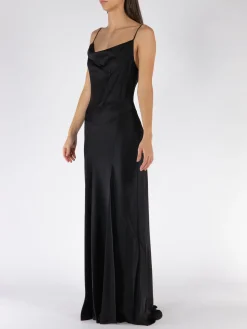 SIMKHAI Abiti<ABITO FINLEY SATIN Nero