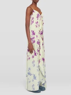 JIL SANDER Abiti<ABITO FLOWER Beige, Viola
