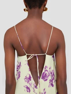 JIL SANDER Abiti<ABITO FLOWER Beige, Viola