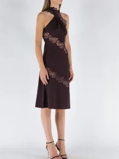STELLA MCCARTNEY Abiti<ABITO HALTERNECK LACE DRESS Viola