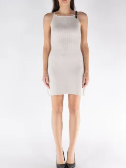 COURREGES Abiti<ABITO IN MAGLIA CON SCOLLO Grigio