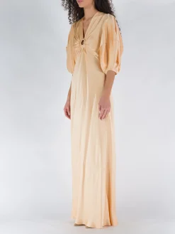 STELLA MCCARTNEY Abiti<ABITO IN RASO Arancione