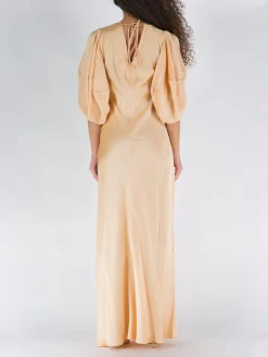 STELLA MCCARTNEY Abiti<ABITO IN RASO Arancione