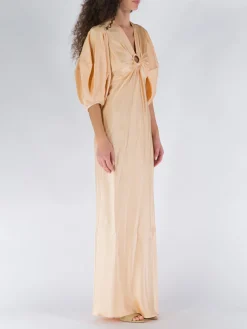 STELLA MCCARTNEY Abiti<ABITO IN RASO Arancione