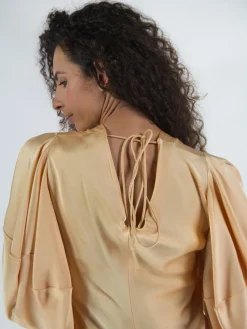 STELLA MCCARTNEY Abiti<ABITO IN RASO Arancione