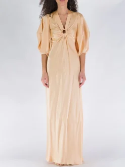 STELLA MCCARTNEY Abiti<ABITO IN RASO Arancione