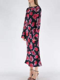 MARNI Abiti<ABITO LUNGO Nero, Rosso