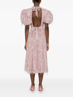 ROTATE BIRGER CHRISTENSEN Abiti<ABITO LUNGO CON PAILLETTES Rosa