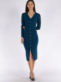LANVIN Abiti<ABITO LUNGO OPEN SHOULDER Blu
