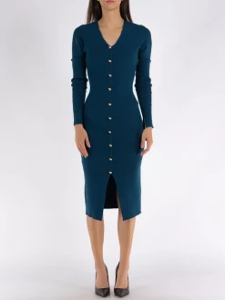 LANVIN Abiti<ABITO LUNGO OPEN SHOULDER Blu