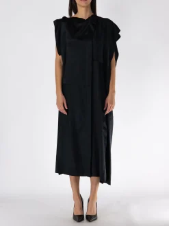 MM6 MAISON MARGIELA Abiti<ABITO MAXI Nero