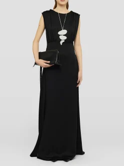 JIL SANDER Abiti<ABITO MIDI120 Nero