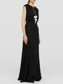 JIL SANDER Abiti<ABITO MIDI120 Nero
