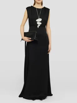 JIL SANDER Abiti<ABITO MIDI120 Nero