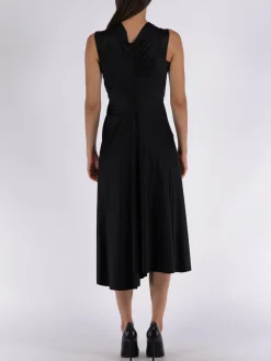 VICTORIA BECKHAM Abiti<ABITO MIDI Nero
