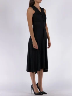 VICTORIA BECKHAM Abiti<ABITO MIDI Nero