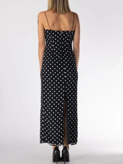 ROTATE BIRGER CHRISTENSEN Abiti<ABITO MIDI CON PAILLETTES Bianco, Nero