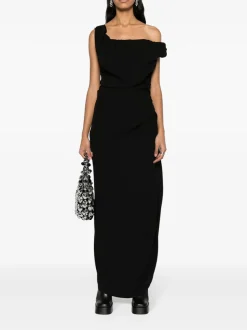 VIVIENNE WESTWOOD. Abiti<ABITO MIDI GINNIE PENCIL Nero