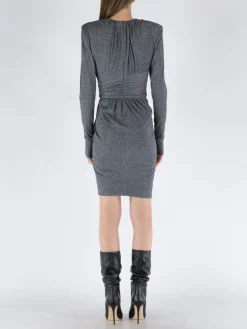ALEXANDRE VAUTHIER Abiti<ABITO MIDI GLITTER Grigio