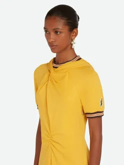 WALES BONNER Abiti<ABITO MIDI WING Giallo