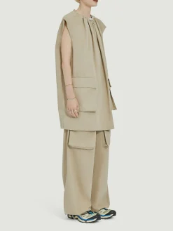 MM6 MAISON MARGIELA Abiti<ABITO MINI Beige