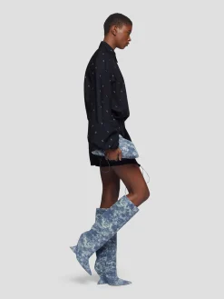 THE ATTICO Abiti<ABITO MINI Nero