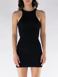 VETEMENTS Abiti<ABITO MINI CON LOGO Nero