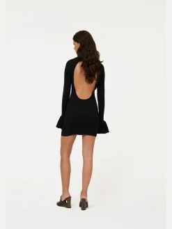 ROTATE BIRGER CHRISTENSEN Abiti<ABITO MINI IN MAGLIA Nero