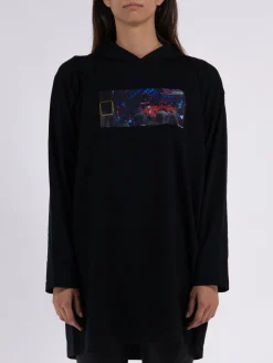 MM6 MAISON MARGIELA Abiti<ABITO MINI PRINTED Blu, Giallo, Nero, Rosso