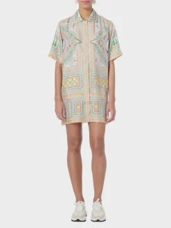 CASABLANCA. Abiti<ABITO PRINTED SHIFT Multicolor