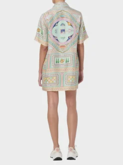CASABLANCA. Abiti<ABITO PRINTED SHIFT Multicolor