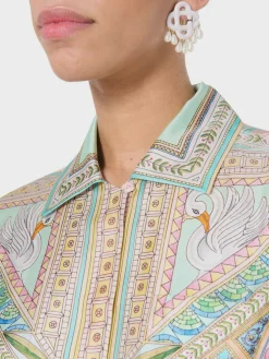 CASABLANCA. Abiti<ABITO PRINTED SHIFT Multicolor