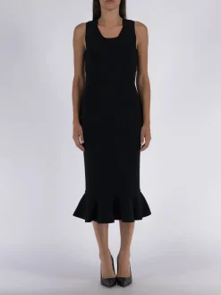 JW ANDERSON Abiti<ABITO RUFFLED HEM Nero