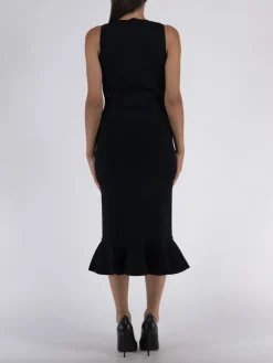 JW ANDERSON Abiti<ABITO RUFFLED HEM Nero