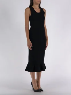 JW ANDERSON Abiti<ABITO RUFFLED HEM Nero