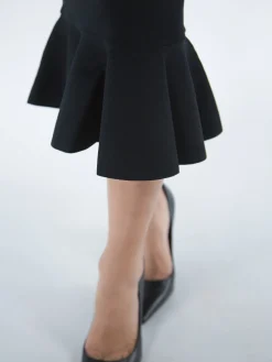JW ANDERSON Abiti<ABITO RUFFLED HEM Nero