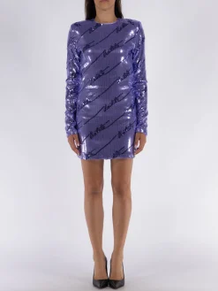 ROTATE BIRGER CHRISTENSEN Abiti<ABITO SEQUIN Viola
