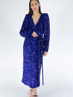 Abiti<ABITO SEQUIN Viola