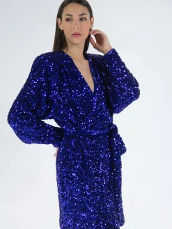 ROTATE BIRGER CHRISTENSEN Abiti<ABITO SEQUIN Viola