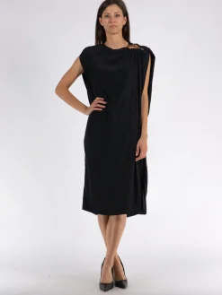 LANVIN Abiti<ABITO SLEEVELESS Nero