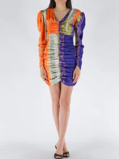 NINEMINUTES Abiti<ABITO THE PAOLINA Arancione, Azzurro, Grigio, Multicolor, Viola