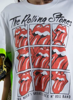 JUNYA WATANABE Abiti<ABITO THE ROLLING STONES Bianco, Giallo, Multicolor, Nero, Rosso, Verde, Fluo