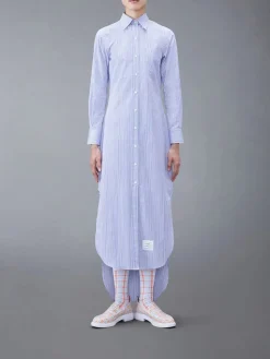 THOM BROWNE Abiti<ABITO TROUSER LENGTH BUTTON DOWN POINT COLLAR Azzurro